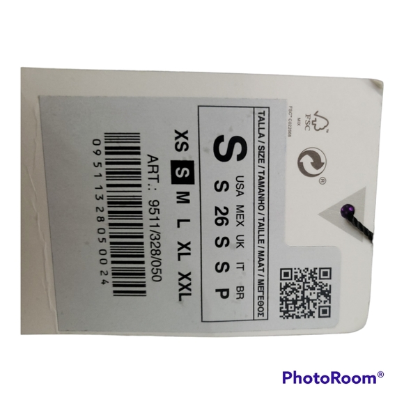 NWT Zara Purple Green Metallic Zig Zag Knit Keyhole Retro Mini Dress Size S - Picture 7 of 10